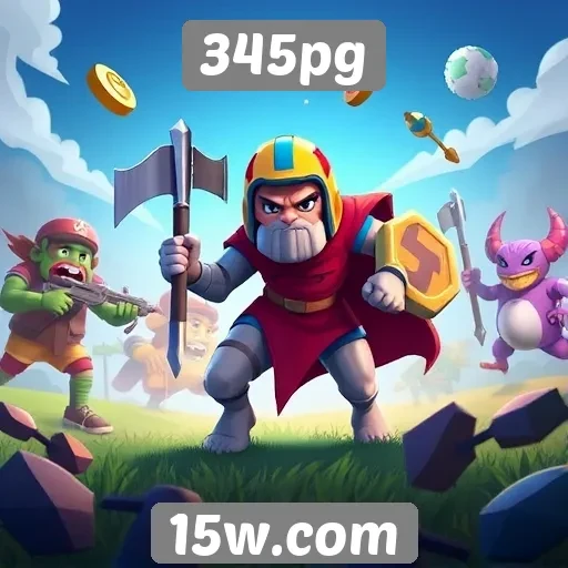 Oferta de jogos diversificados na plataforma 345pg