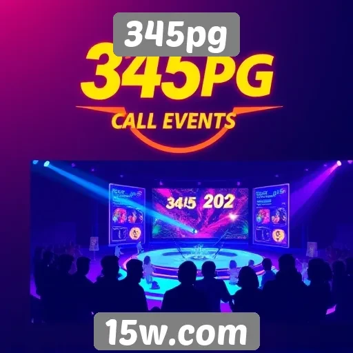 Promoções e eventos futuros no site 345pg
